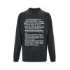 Enfants Riches Déprimés (ERD) Long-sleeved T-shirt- Black