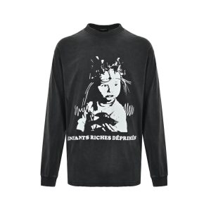 Enfants Riches Déprimés Shock Therapy Long-Sleeve- Black