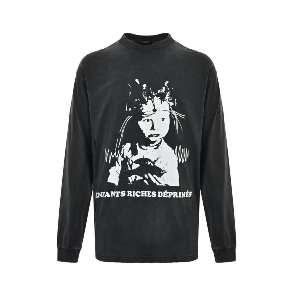 Enfants Riches Déprimés Shock Therapy Long-Sleeve- Black (12) Enfants Riches Déprimés Shock Therapy Long-Sleeve- Black