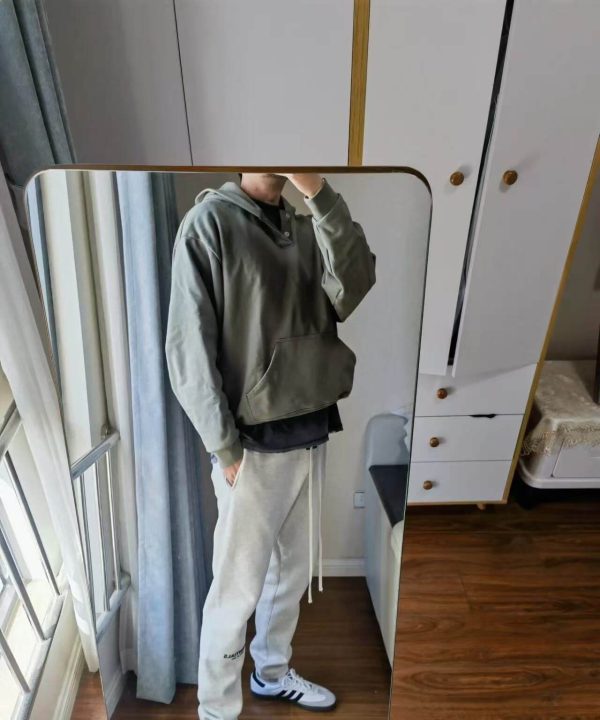 Fear of God ESSENTIALS logo-print Track Pants- Grey