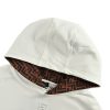 Fendi Brand Sweatshirt Hoodie- White