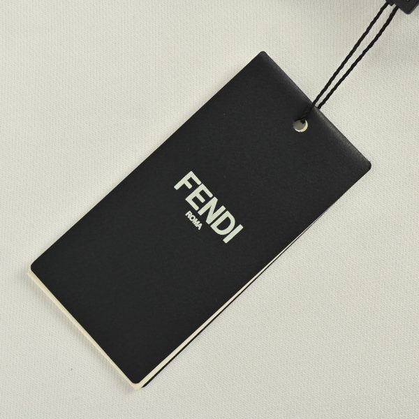 Fendi Brand Sweatshirt Hoodie- White