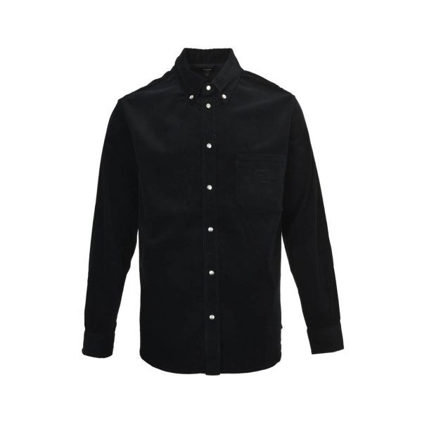 Fendi Corduroy Shirt Jacket- Blue (10) Fendi Corduroy Shirt Jacket- Blue