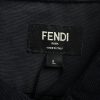 Fendi Corduroy Shirt Jacket- Blue (4) Fendi Corduroy Shirt Jacket- Blue