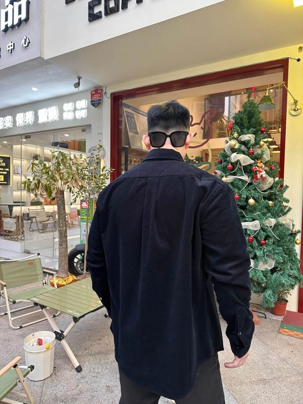 Fendi Corduroy Shirt Jacket- Blue (5) Fendi Corduroy Shirt Jacket- Blue