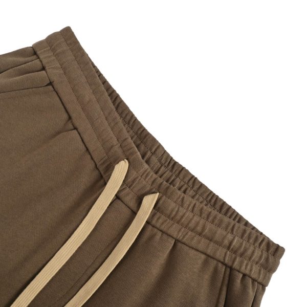 Fendi Monster Eyes Print Sweatpants- Brown