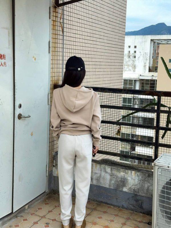 Fendi Monster Eyes Print Sweatpants- Off-White