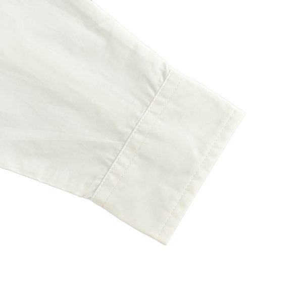 Gucci Cotton Embroidered Logo Shirt- White