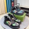 Gucci GG canvas and black leather high-top sneakers (2) Gucci GG canvas and black leather high-top sneakers
