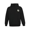 Gucci Interlocking G-patch Drawstring Hoodie- Black (10) Gucci Interlocking G-patch Drawstring Hoodie- Black