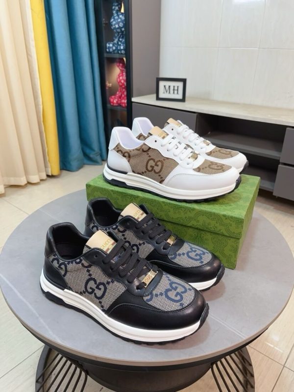 Gucci Men's Re-Web GG Supreme canvas