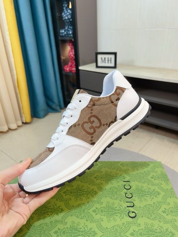 Gucci Men's Re-Web GG Supreme canvas