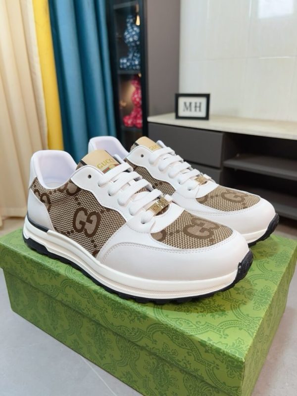 Gucci Men's Re-Web GG Supreme canvas