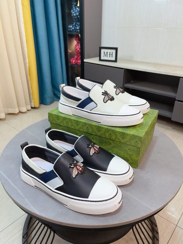 Gucci Moschino Kids Teddy Bear leather sneakers (1) Gucci Moschino Kids Teddy Bear leather sneakers