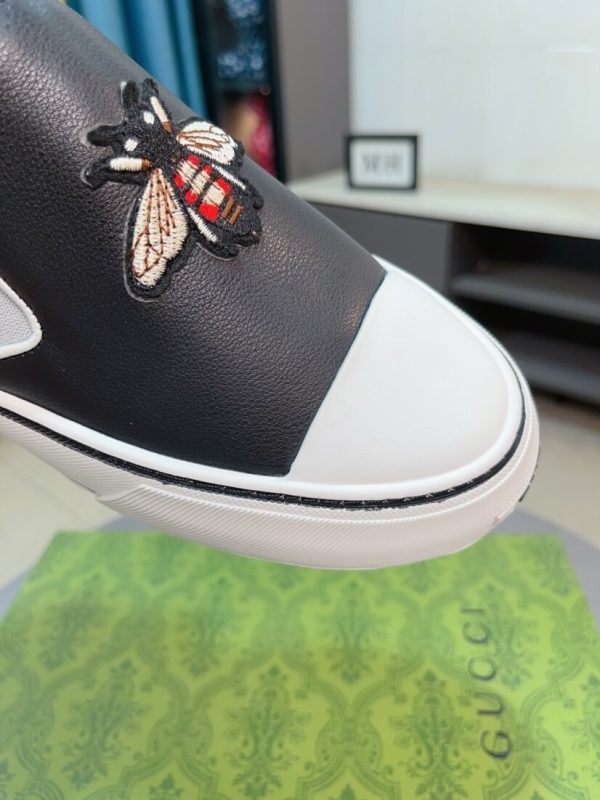 Gucci Moschino Kids Teddy Bear leather sneakers (5) Gucci Moschino Kids Teddy Bear leather sneakers