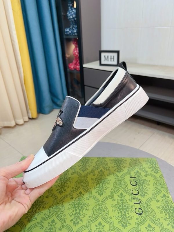 Gucci Moschino Kids Teddy Bear leather sneakers (6) Gucci Moschino Kids Teddy Bear leather sneakers