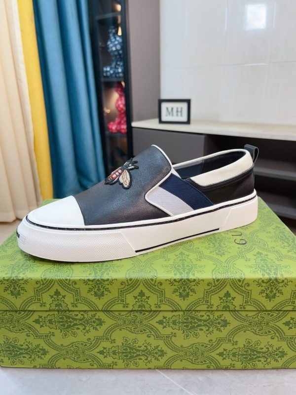 Gucci Moschino Kids Teddy Bear leather sneakers (9) Gucci Moschino Kids Teddy Bear leather sneakers