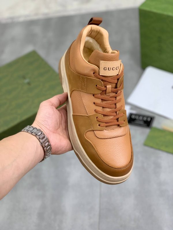 Gucci Re-Web sneakers in brown