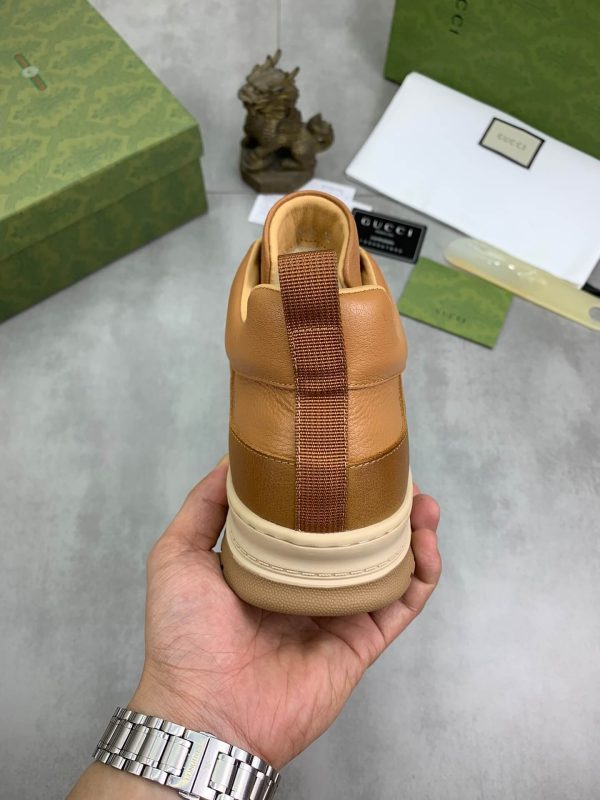 Gucci Re-Web sneakers in brown