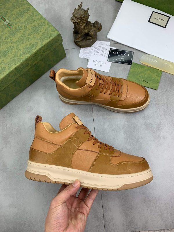 Gucci Re-Web sneakers in brown