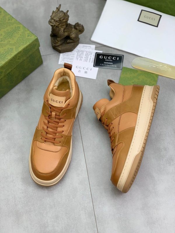 Gucci Re-Web sneakers in brown