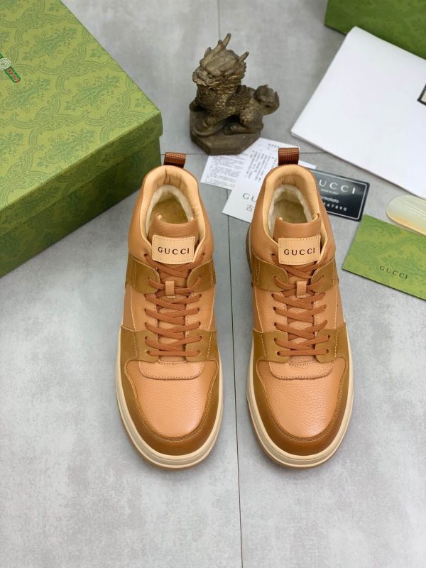 Gucci Re-Web sneakers in brown