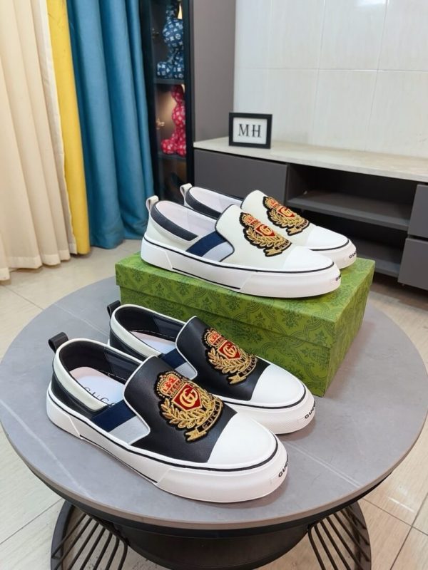 Gucci Re-Web slip-on sneakers