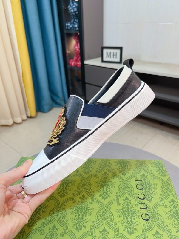 Gucci Re-Web slip-on sneakers