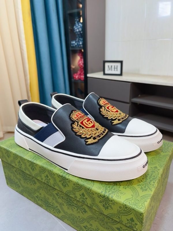 Gucci Re-Web slip-on sneakers