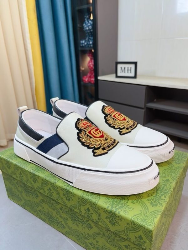 Gucci Re-Web slip-on sneakers