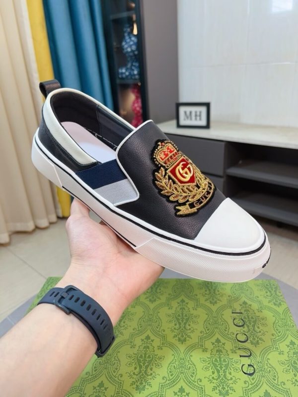 Gucci Re-Web slip-on sneakers