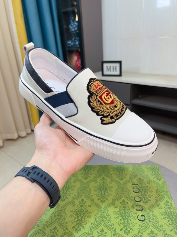 Gucci Re-Web slip-on sneakers