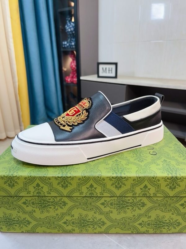 Gucci Re-Web slip-on sneakers