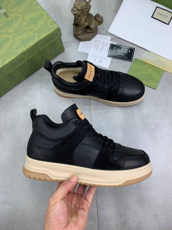 _Gucci Re-Web sneakers Black (5) Gucci Re-Web sneakers Black