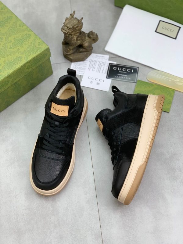 _Gucci Re-Web sneakers Black (8) Gucci Re-Web sneakers Black