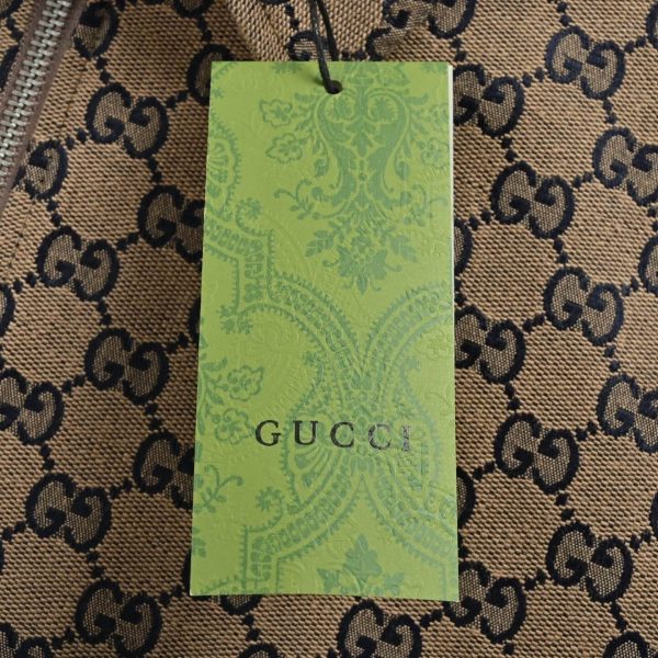 Gucci Reversible GG Harrington zip-up Jacket- Beige (6) Gucci Reversible GG Harrington zip-up Jacket- Beige