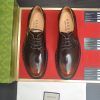 Gucci men's leather derby shoes