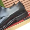 Gucci men's leather derby shoes