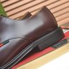 Gucci men's leather derby shoes