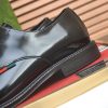 Gucci men's leather derby shoes