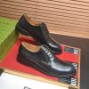 Gucci men's leather derby shoes