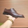 Gucci men's leather derby shoes