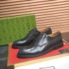 Gucci men's leather derby shoes