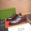 Gucci men's leather derby shoes