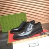 Gucci men's leather derby shoes