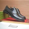 Gucci men's leather derby shoes