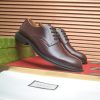 Gucci men's leather derby shoes