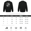 Loewe Anagram Embroidered Crew Neck Sweatshirt- Black