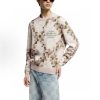 Louis Vuitton Graphic Snake Mosaic Jacquard Sweater- Beige