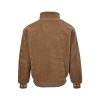 Louis Vuitton Leather Patch Fleece Blouson Jacket- Brown (9) Louis Vuitton Leather Patch Fleece Blouson Jacket- Brown
